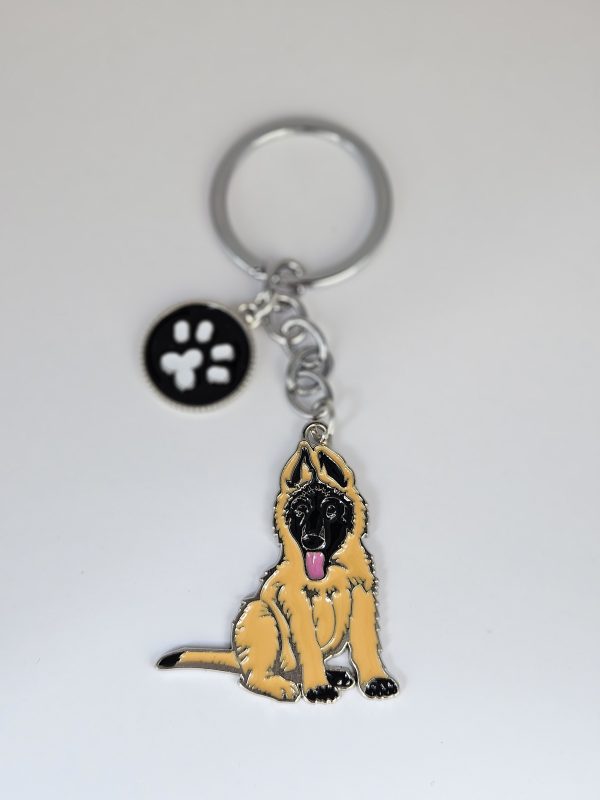 Porte clé race de chien